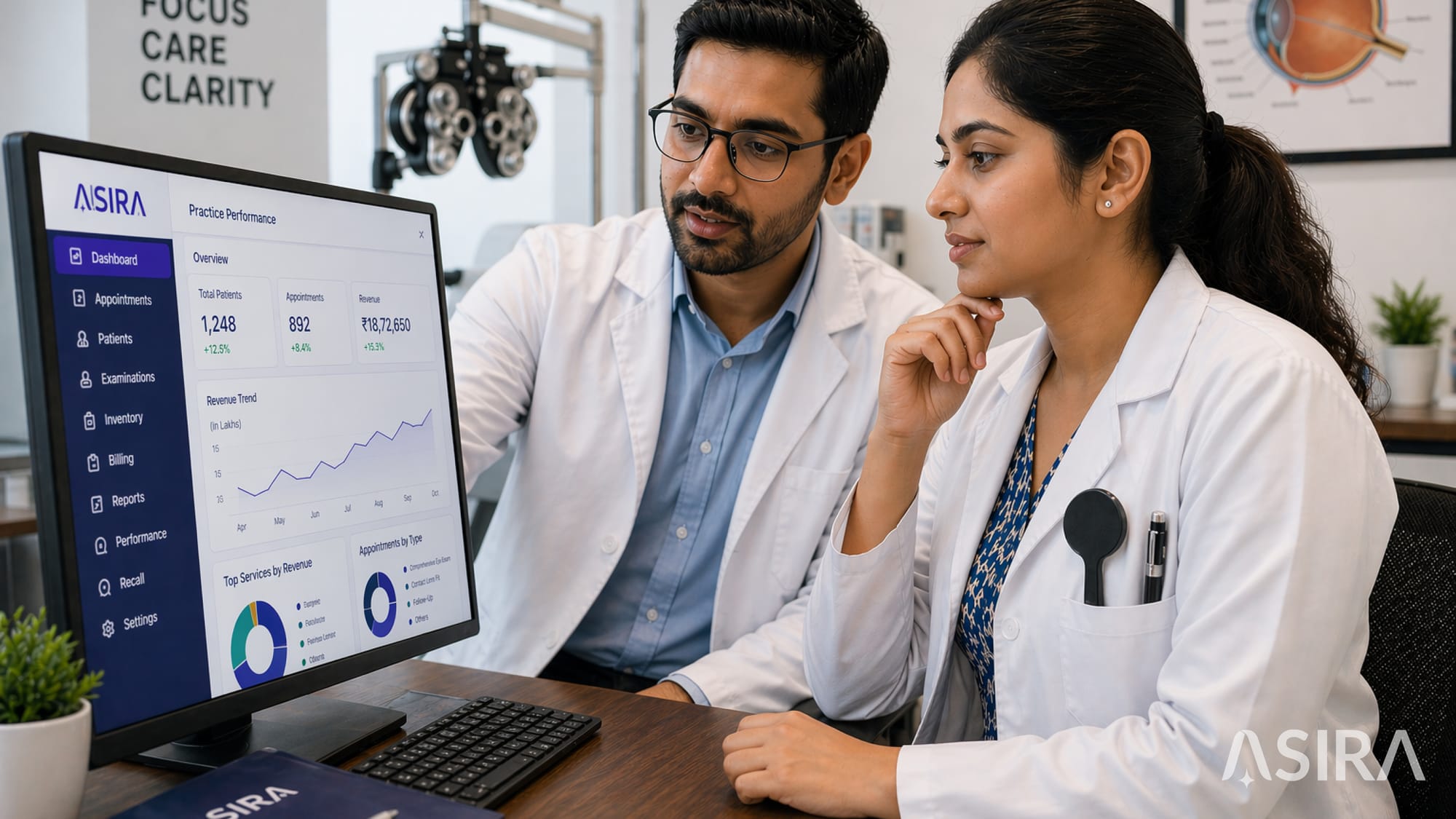Practice Analytics in Eye Care: How ASIRA’s New Performance Section Turns Data Into Better Care and Higher Revenue
