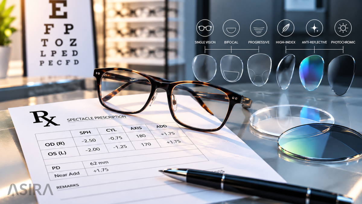 Understanding Spectacle Prescriptions, Lens Selection & Dispensing